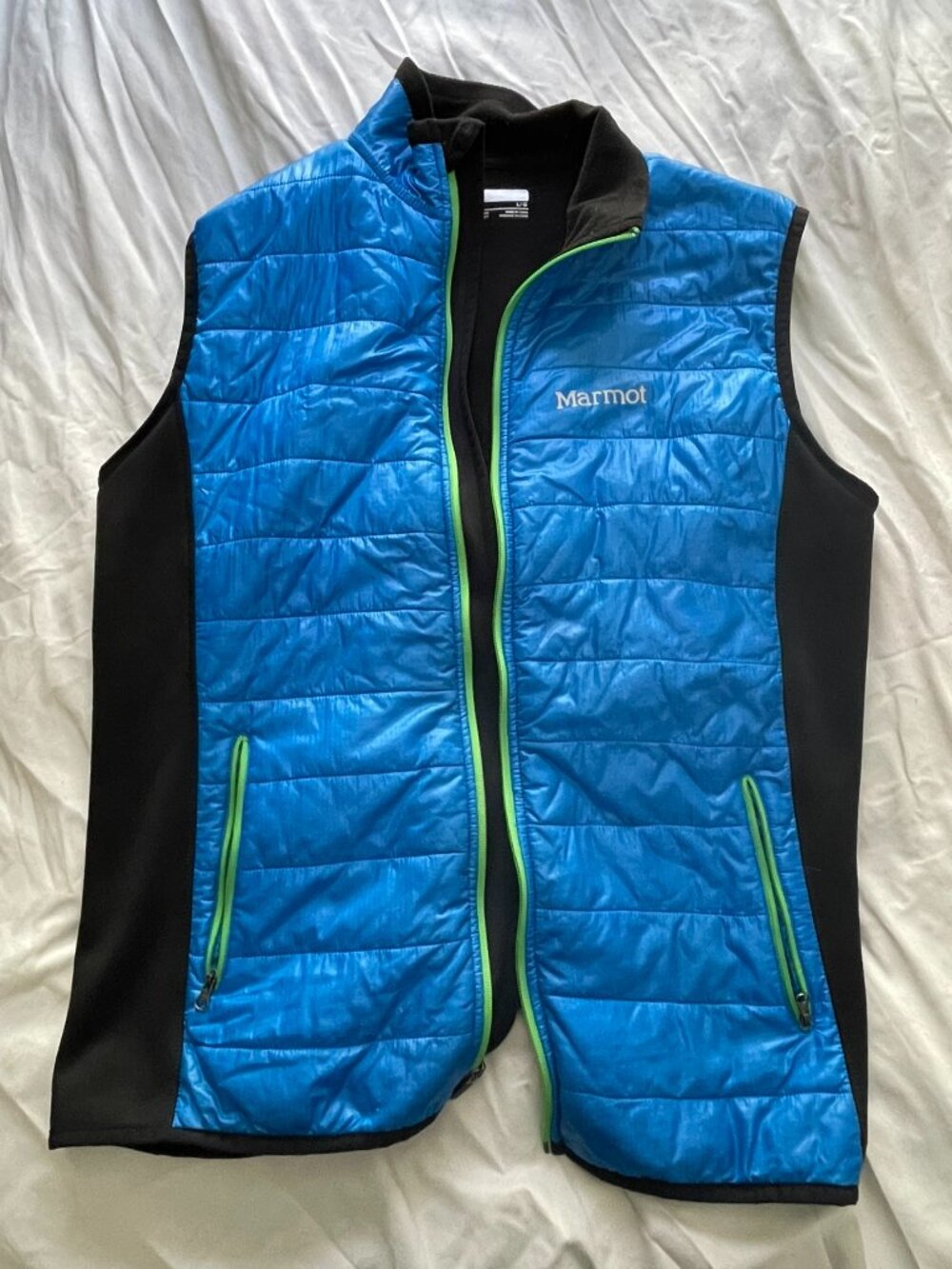 Men's L Marmot Variant Vest Blue